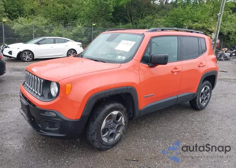 2018 Jeep Renegade Sport 4X4 from USA, damaged, VIN ZACCJBABXJPH03302